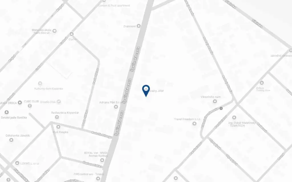 Friendly Canberra Packard vehicle in Trnava, Slovakia, showcasing classic automotive design.